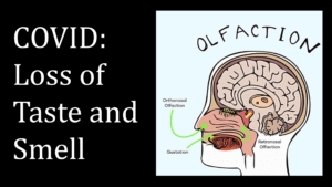 COVID: Loss of Taste and Smell